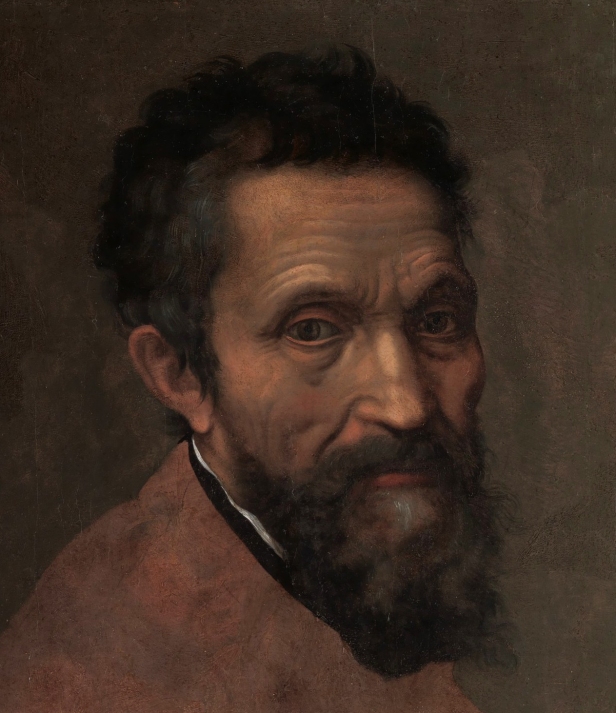 Daniele da Volterra (Daniele Ricciarelli) (Italian, Volterra 1509â€“1566 Rome) Michelangelo Buonarroti (1475â€“1564), probably ca. 1544 Oil on wood; 34 3/4 x 25 1/4 in. (88.3 x 64.1 cm) The Metropolitan Museum of Art, New York, Gift of Clarence Dillon, 1977 (1977.384.1) http://www.metmuseum.org/Collections/search-the-collections/436771